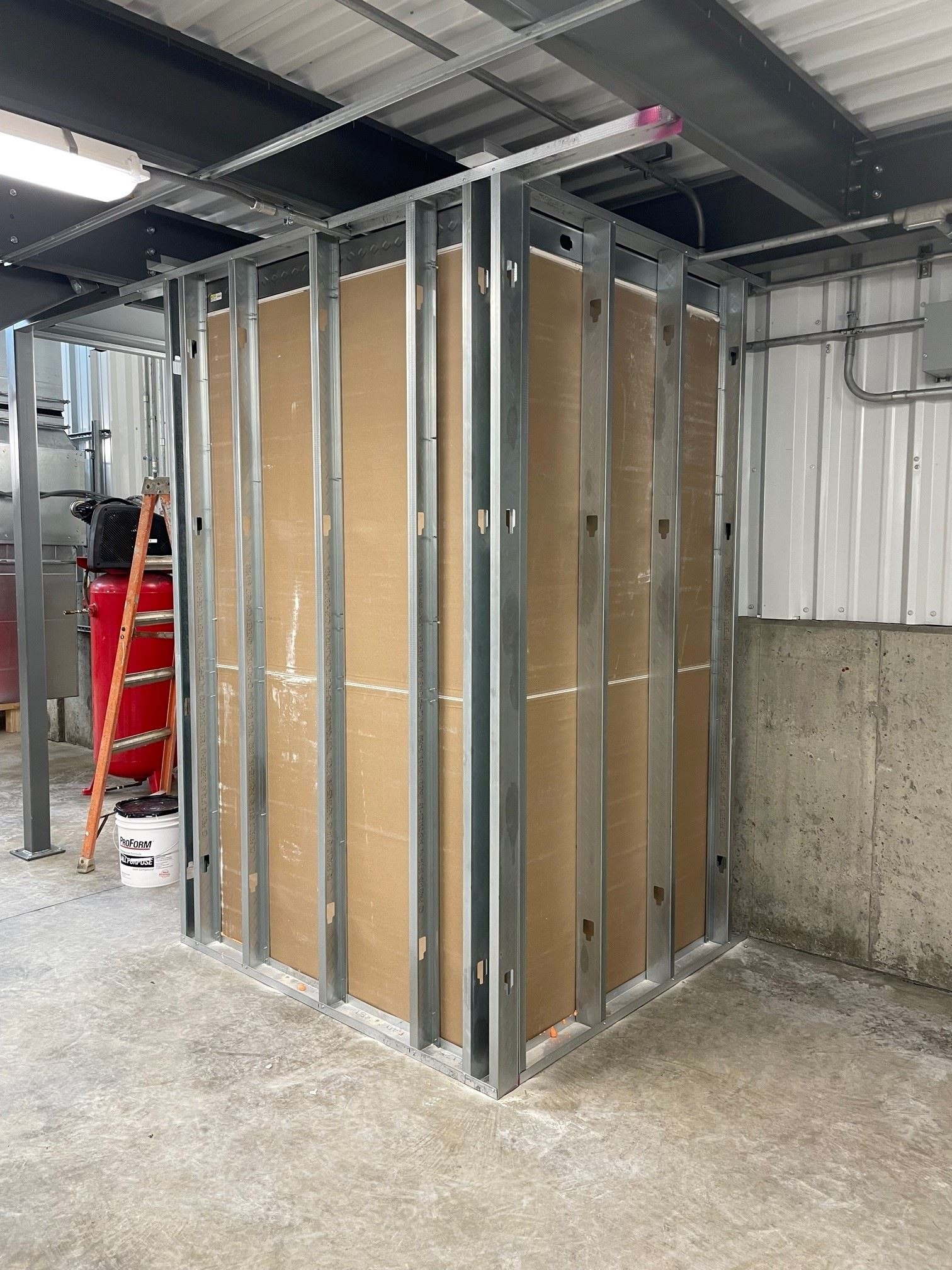 Construction of the BDA 2 HR Rated Enclosure